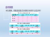 2024四年级数学下册八我锻炼我健康__平均数第2课时复式分段课件（青岛版六三制）