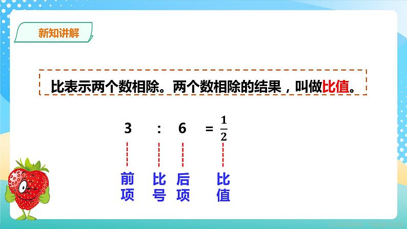 冀教版小学数学六年级上册课件2.1.1《认识比》08