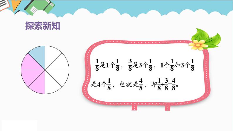 2024五年级数学下册第6单元分数的加法和减法第1课时同分母分数加减法课件（人教版）第6页