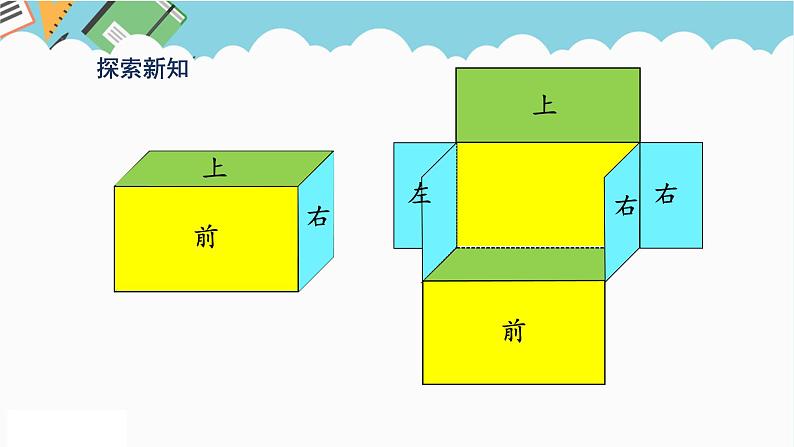 2024五年级数学下册第3单元长方体和正方体第3课时长方体正方体的展开图课件（人教版）04