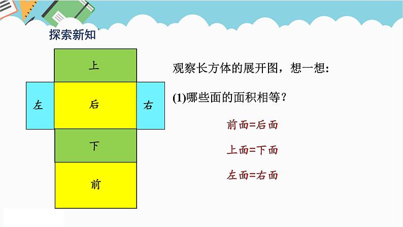 2024五年级数学下册第3单元长方体和正方体第3课时长方体正方体的展开图课件（人教版）06