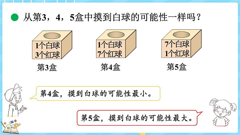 8.2 摸球游戏（课件）-2024-2025学年四年级上册数学北师大版07