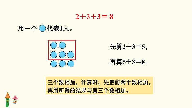 北师大版（2024版）一年级数学上册课件 第4单元 第6课时  乘车（连加、连减、加减混合运算）06