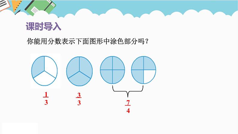 2024五年级数学下册第4单元分数的意义和性质第5课时假分数化整数带分数课件（苏教版）02