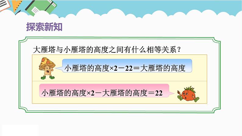 2024五年级数学下册第1单元简易方程第5课时列方程解决实际问题二课件（苏教版）第5页