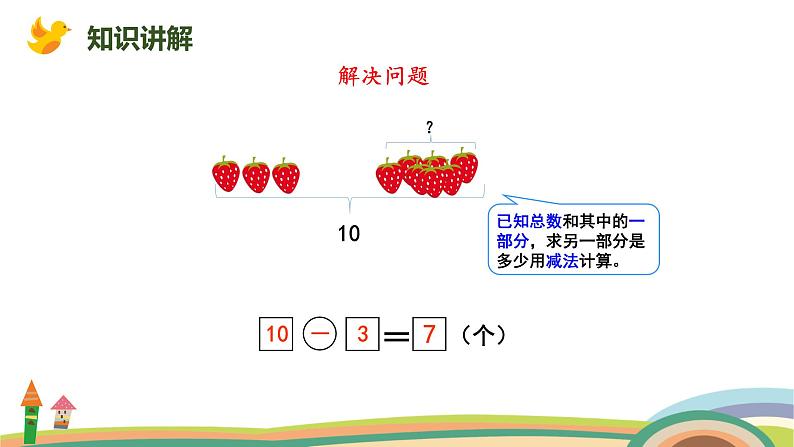 人教版（2024版）一年级数学上册课件 第六单元 第3课时 数量关系（解决问题）08