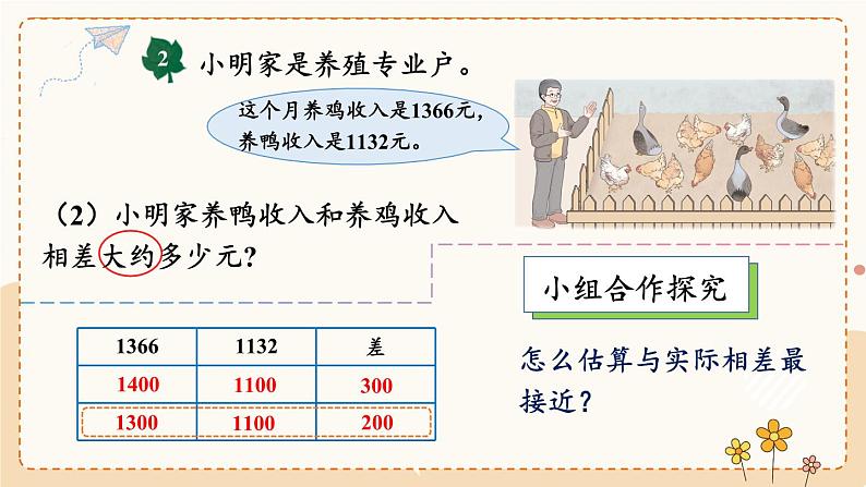 冀教版数学3年级上册 第1章 1.3 估算 PPT课件+教案06