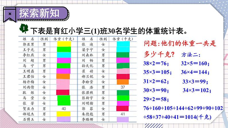 冀教版数学3年级上册 第7章 7.1 认识吨 PPT课件+教案05