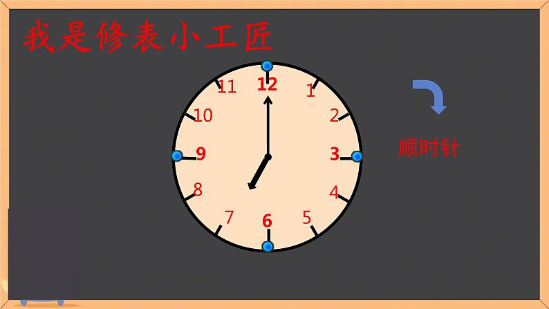 青岛版一年级下册数学 下雨了  认识钟表（课件） (1)第5页