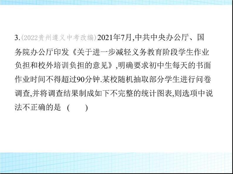 鲁教版六年级数学上册专项素养综合练(六)统计图表在实际生活中的应用课件第5页