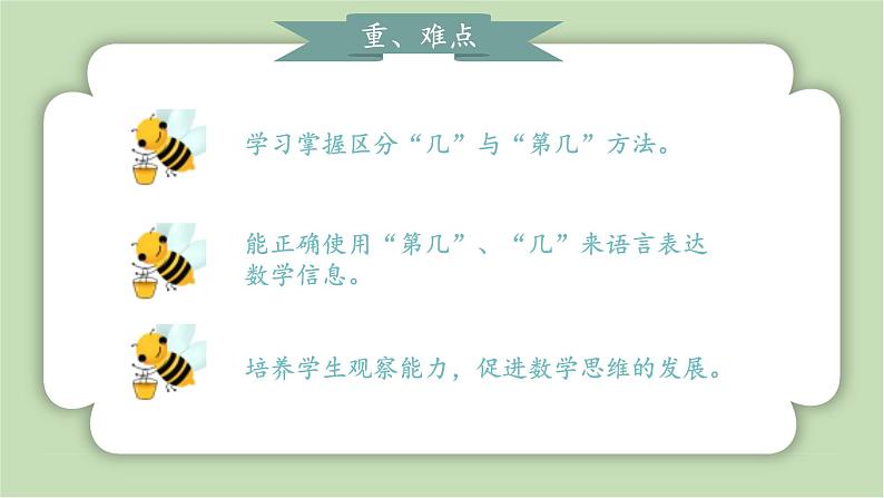 人教版小学数学一年级上册5以内数的认识和加、减法《第几》课件03