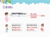 2024六年级数学下册第4单元比例第7课时比例尺2求实际距离课件（人教版）