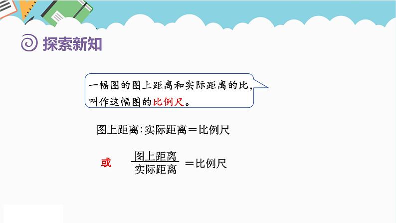 2024六年级数学下册第4单元比例第6课时比例尺1比例尺的意义及求比例尺课件（人教版）第4页