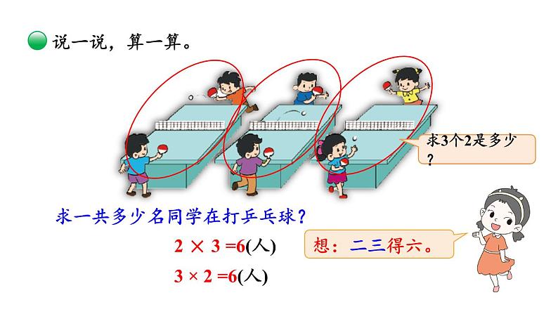 北师大版小学数学二上  5.3 课间活动  课件 第6页