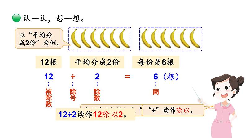 【核心素养】北师大版小学数学二上 7.4 分香蕉 课件＋教案07