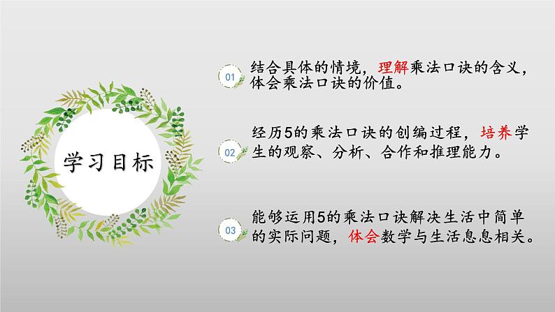 5.1《数松果》（教学课件）二年级+数学上册+北师大版第2页