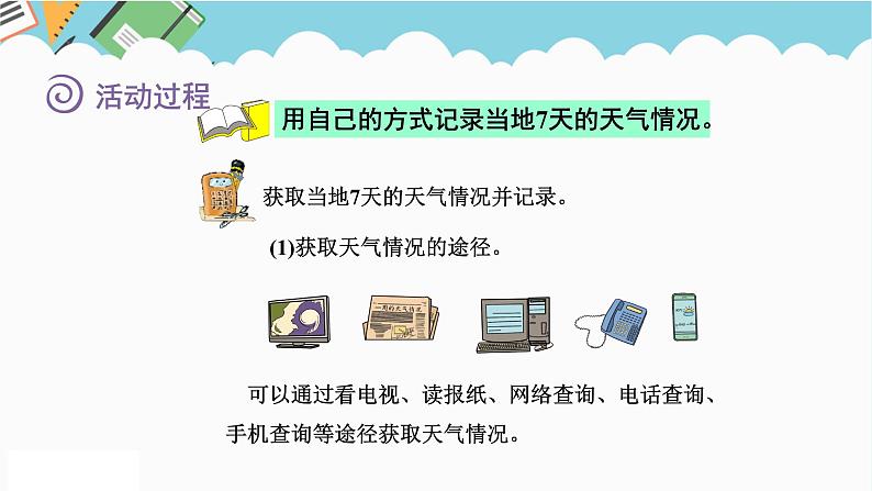 2024六年级数学下册一生活中的负数综合与实践__记录天气课件（冀教版）03