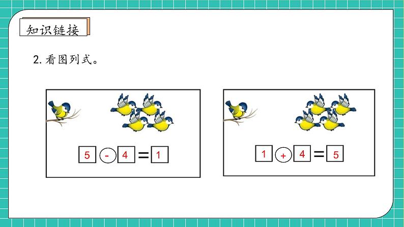 （新教材备课）人教版数学一年级上册-2.3.3 连加、连减（课件+教案+学案+作业）08