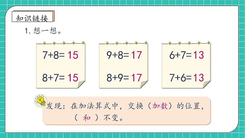 （新教材备课）人教版数学一年级上册-5.4 5、4、3、2加几（课件+教案+学案+作业）07