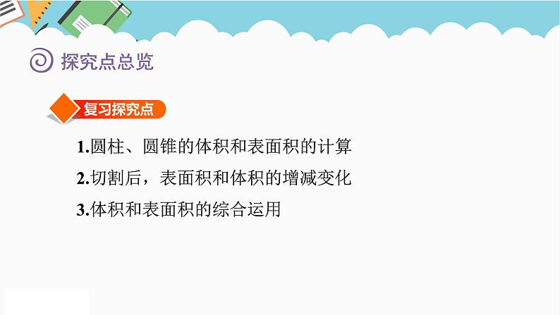 2024六年级数学下册七总复习2图形与几何第6课时立体图形的表面积和体积__圆柱和圆锥课件（苏教版）03