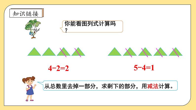 【核心素养】北师大版数学一年级上册-2.4 还剩下多少（二）（课件+教案+学案+作业）07