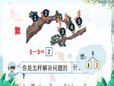 人教数学1年级上册 第1章 第8课时 5以内的减法计算 PPT课件+教案