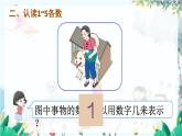 人教数学1年级上册 第1章 第1课时 1~5的认识 PPT课件+教案