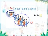 人教數(shù)學1年級上冊 第5章 第2課時 8、7、6加幾（1） PPT課件+教案