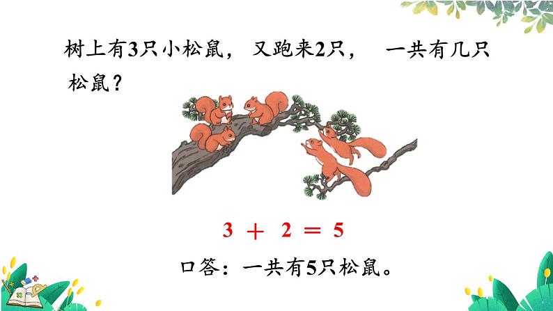 人教版数学一年级上册 1.6 5以内数的加法 PPT课件+教案+习题08