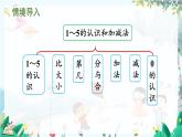 人教版數(shù)學(xué)一年級上冊 1.10 整理和復(fù)習(xí) PPT課件+教案+習(xí)題