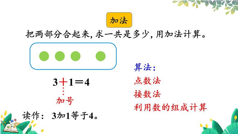 人教版数学一年级上册 1.10 整理和复习 PPT课件+教案+习题08