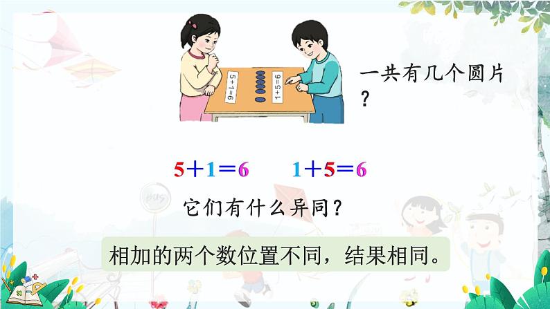 人教版数学一年级上册 2.4 6和7的加减法 PPT课件+习题07