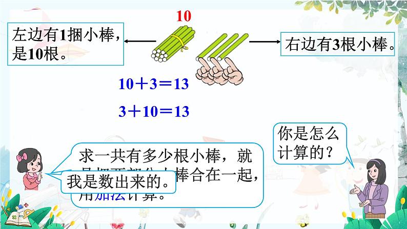 人教版数学一年级上册 4.3 十几加几和相应的减法 PPT课件+教案+习题04