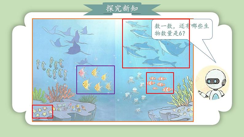 人教版小学数学一年级上册第二单元6-10的认识和加、减法《6-9的认识》课件07