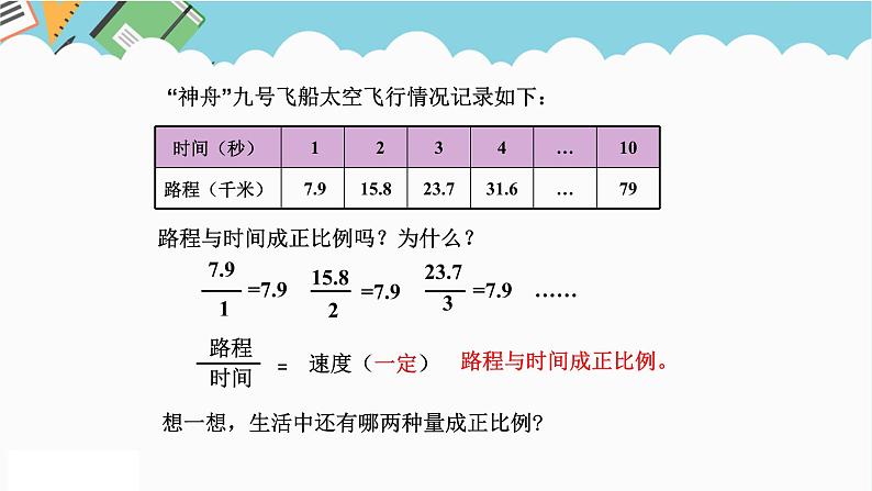 2024六年级数学下册三啤酒生产中的数学__比例信息窗2成正比例的量课件（青岛版六三制）07