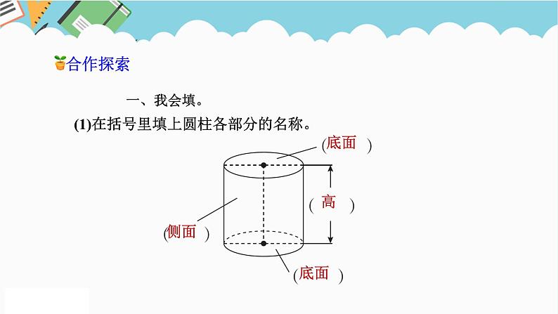 2024六年级数学下册二冰淇淋盒有多大__圆柱和圆锥信息窗1认识圆柱和圆锥课件（青岛版六三制）第7页