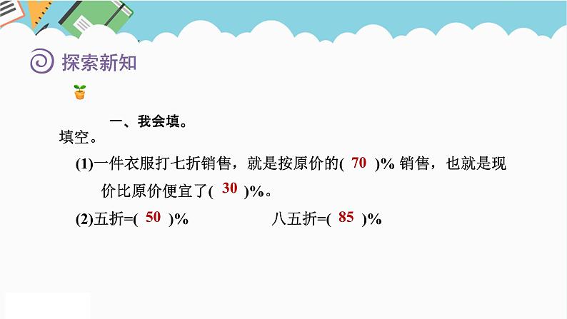 2024六年级数学下册一欢乐农家游__百分数二信息窗3折扣问题课件（青岛版六三制）07