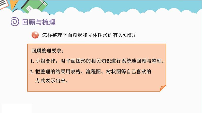 2024六年级数学下册回顾整理图形与几何第6课时图形的认识与测量课件（青岛版六三制）02