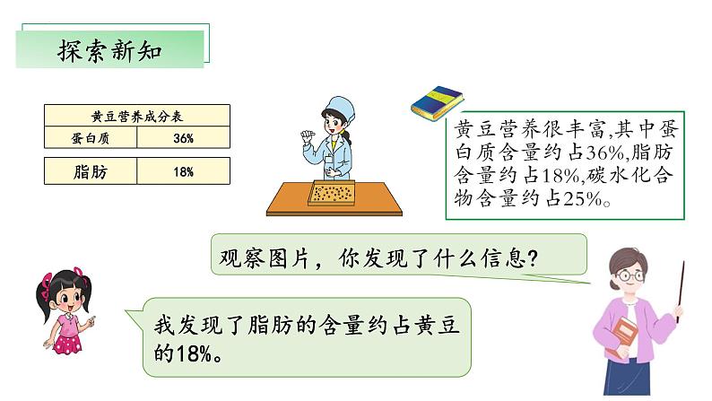 【核心素养】北师大版数学六年级上册 4.3《营养含量》（教学课件+同步练习）06