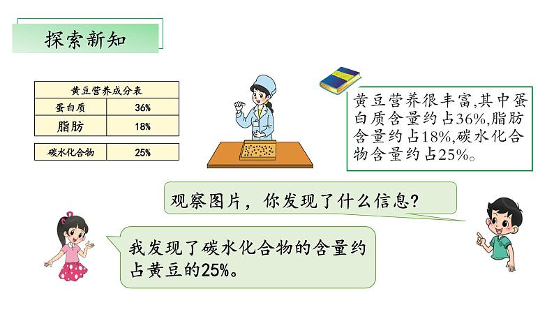 【核心素养】北师大版数学六年级上册 4.3《营养含量》（教学课件+同步练习）07