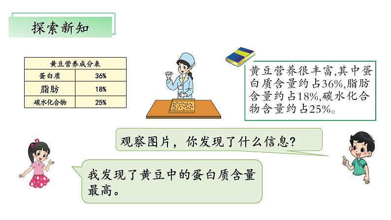 【核心素养】北师大版数学六年级上册 4.3《营养含量》（教学课件+同步练习）08