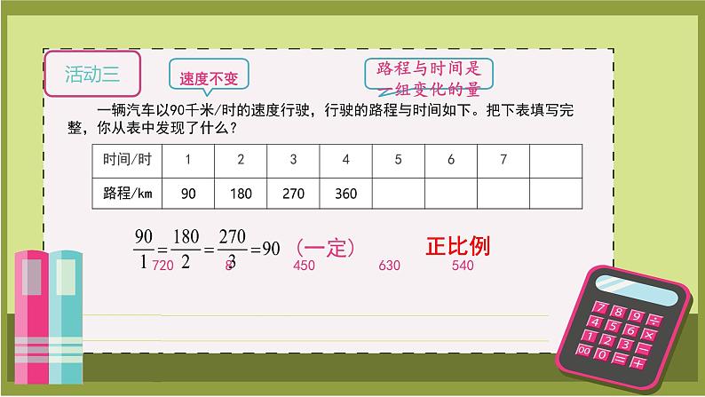 北师大版数学六年级下册《正比例》（课件）第5页