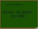 六年级下册数学 北师大版第一单元圆柱与圆锥单元复习（课件）