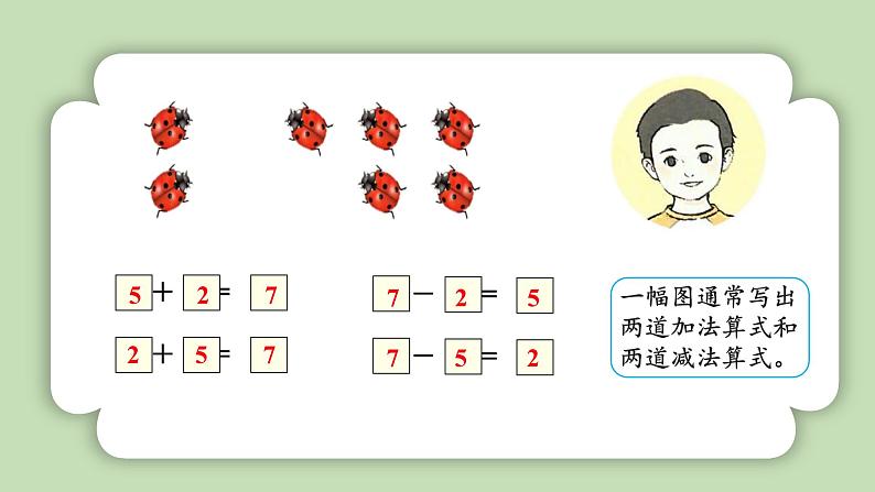 人教版小学数学一年级上册第二单元6-10的认识和加、减法《8和9加、减法》课件06