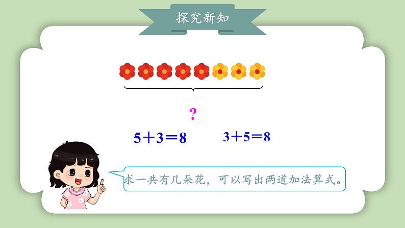 人教版小学数学一年级上册第二单元6-10的认识和加、减法《8和9加、减法》课件08