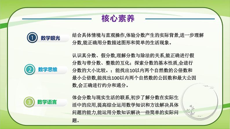 【核心素养】北师大版数学五年级上册 5.5分数基本性质 同步课件04