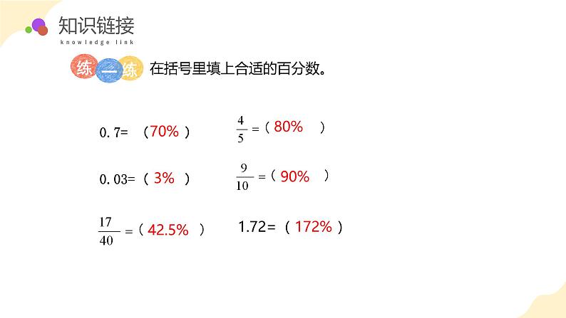 【核心素养】苏教版数学六年级上册6.4《求一数是另一个数的百分之几的实际问题》 教学课件+同步教案+同步练习06