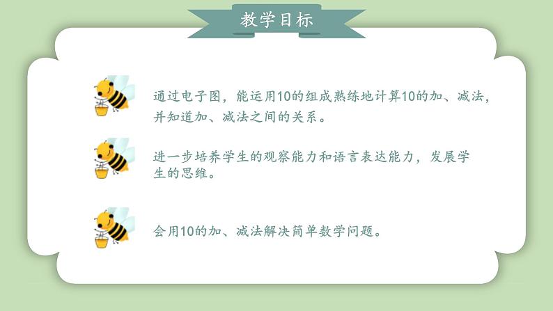 人教版小学数学一年级上册第二单元10的认识和加、减法《10的加、减法》课件第2页