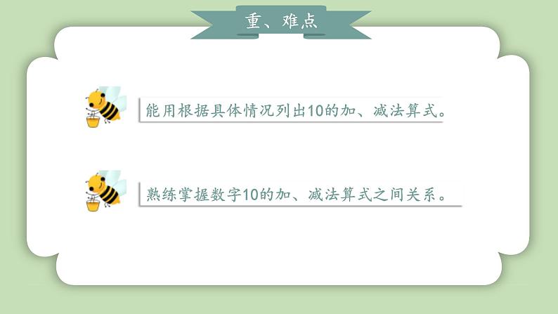 人教版小学数学一年级上册第二单元10的认识和加、减法《10的加、减法》课件第3页