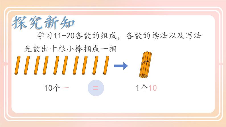 四、11～20的认识 整理和复习 课件 小学数学人教版一年级上册07